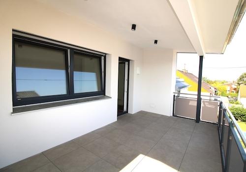 Südbalkon überdacht