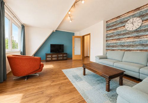 Wohnzimmer Blick Flur