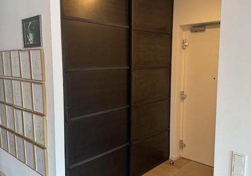 Blick Garderobe