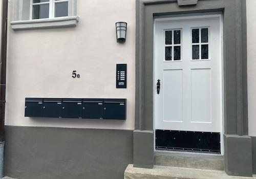 Hauseingang Rückseite 