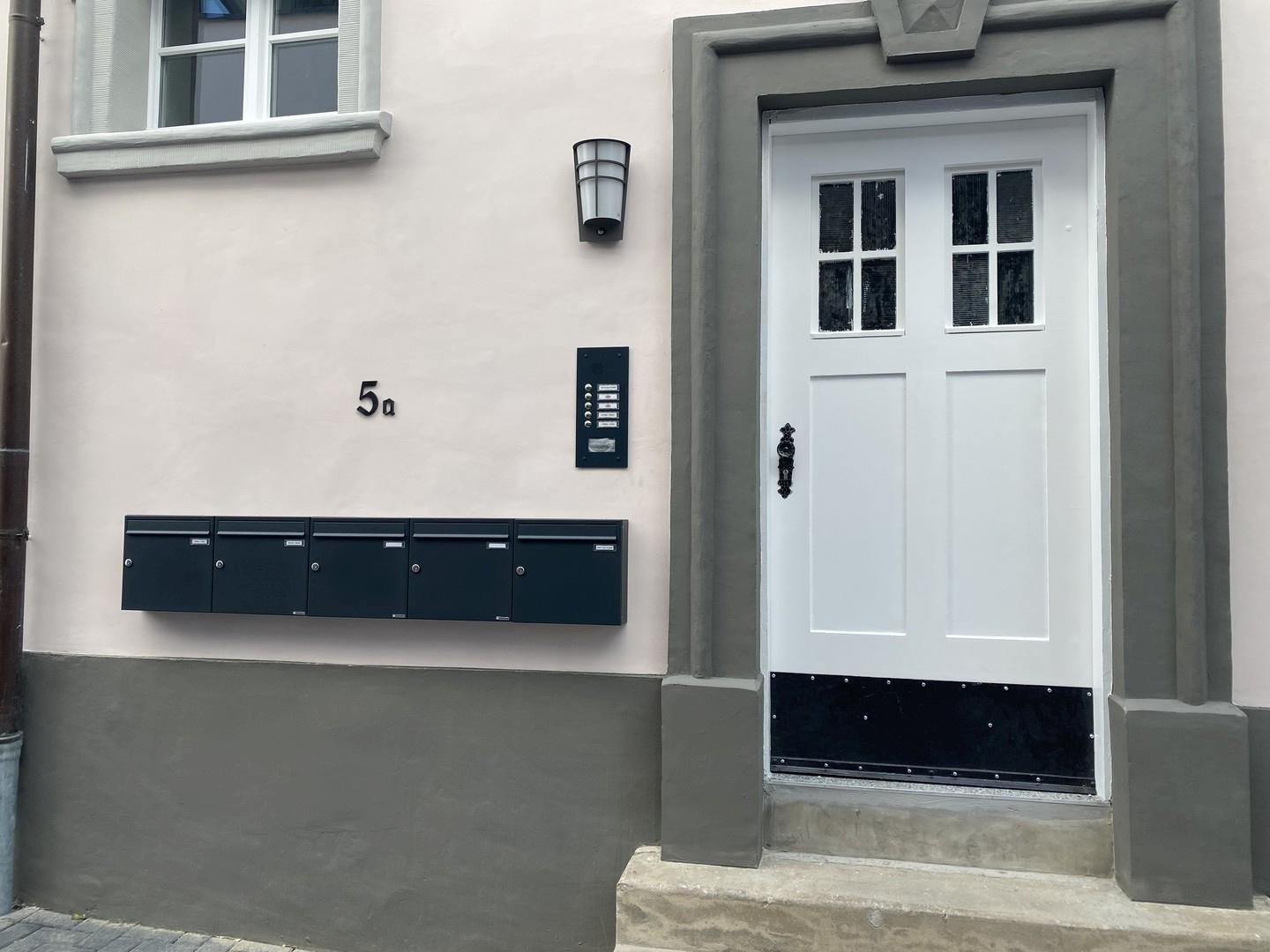 Hauseingang Rückseite 