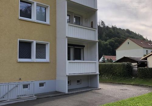 Gebäuderückseite