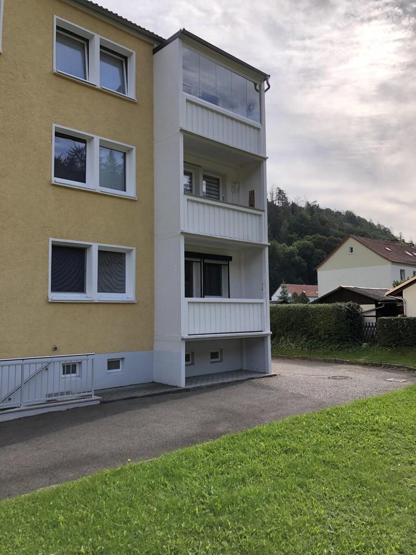 Gebäuderückseite
