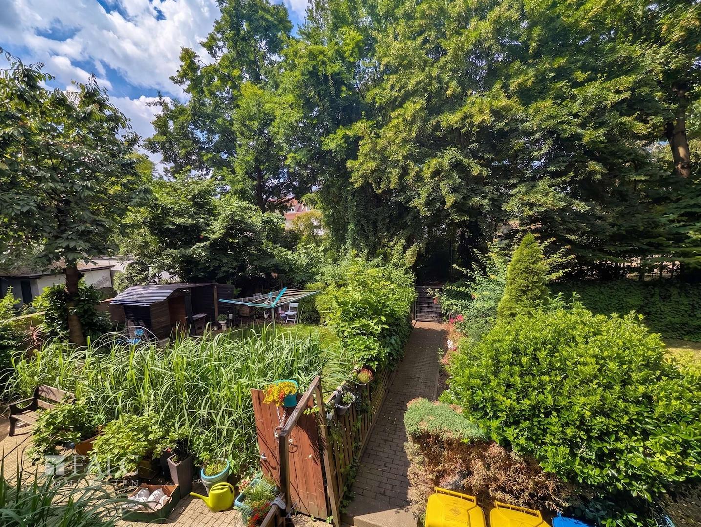 Garten von oben 1