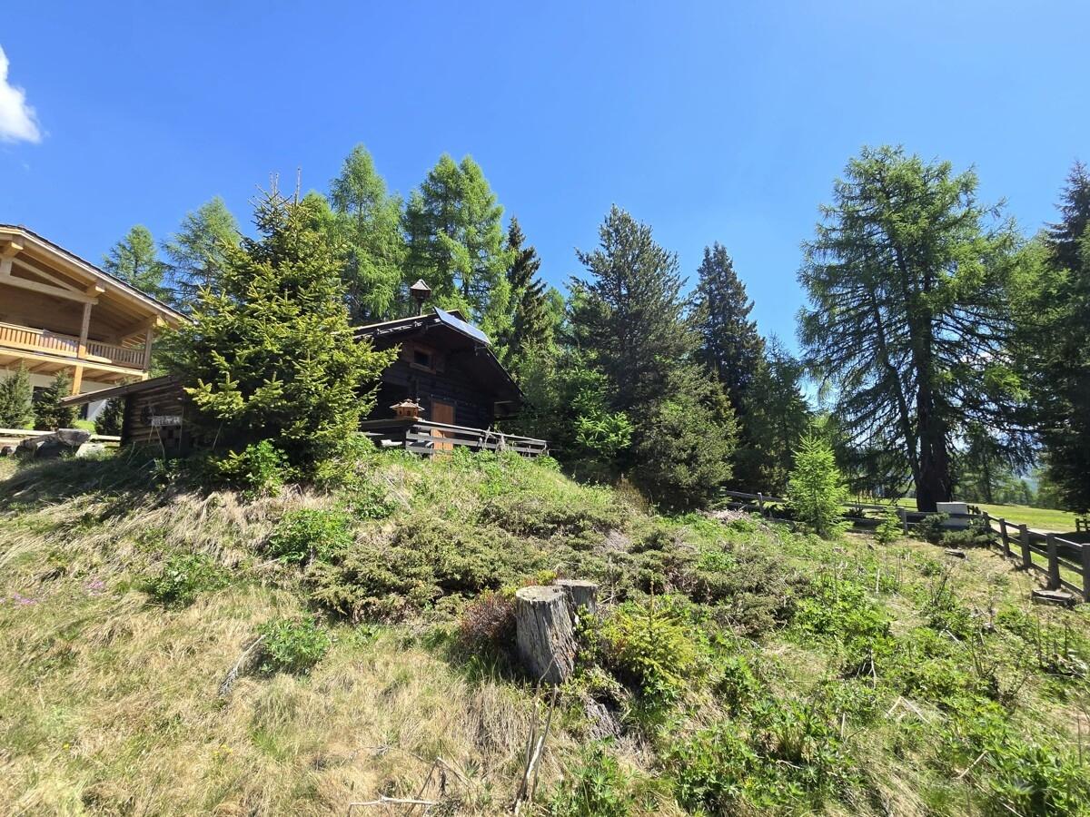 Hütte mit Grunstück