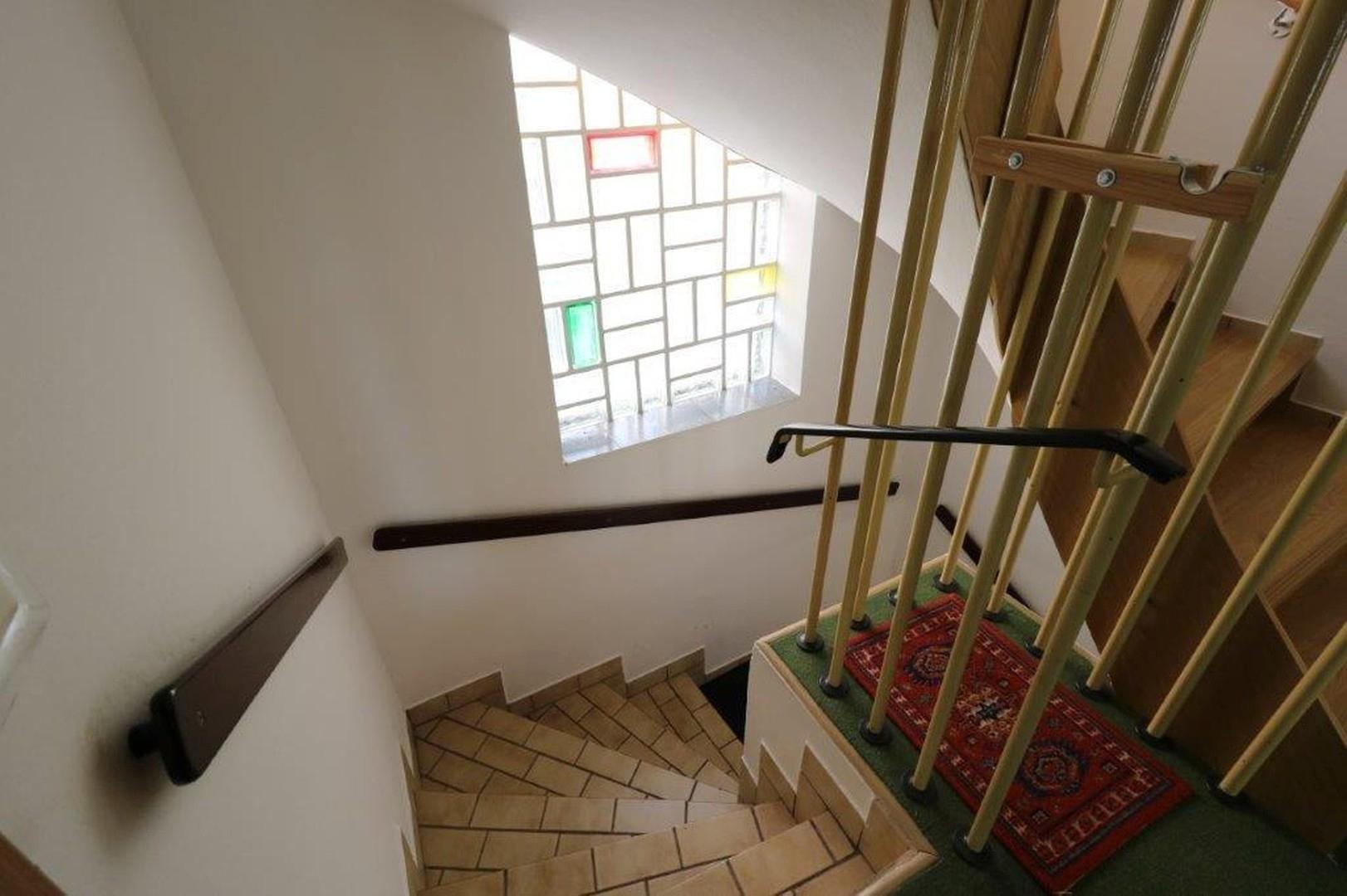 Treppen zum OG