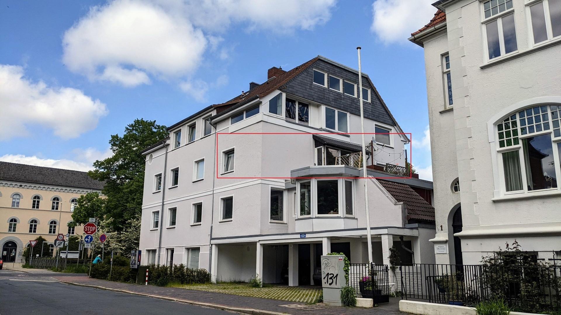 Wohnung von außen