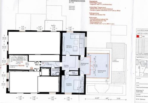 Grundriss Wohnung