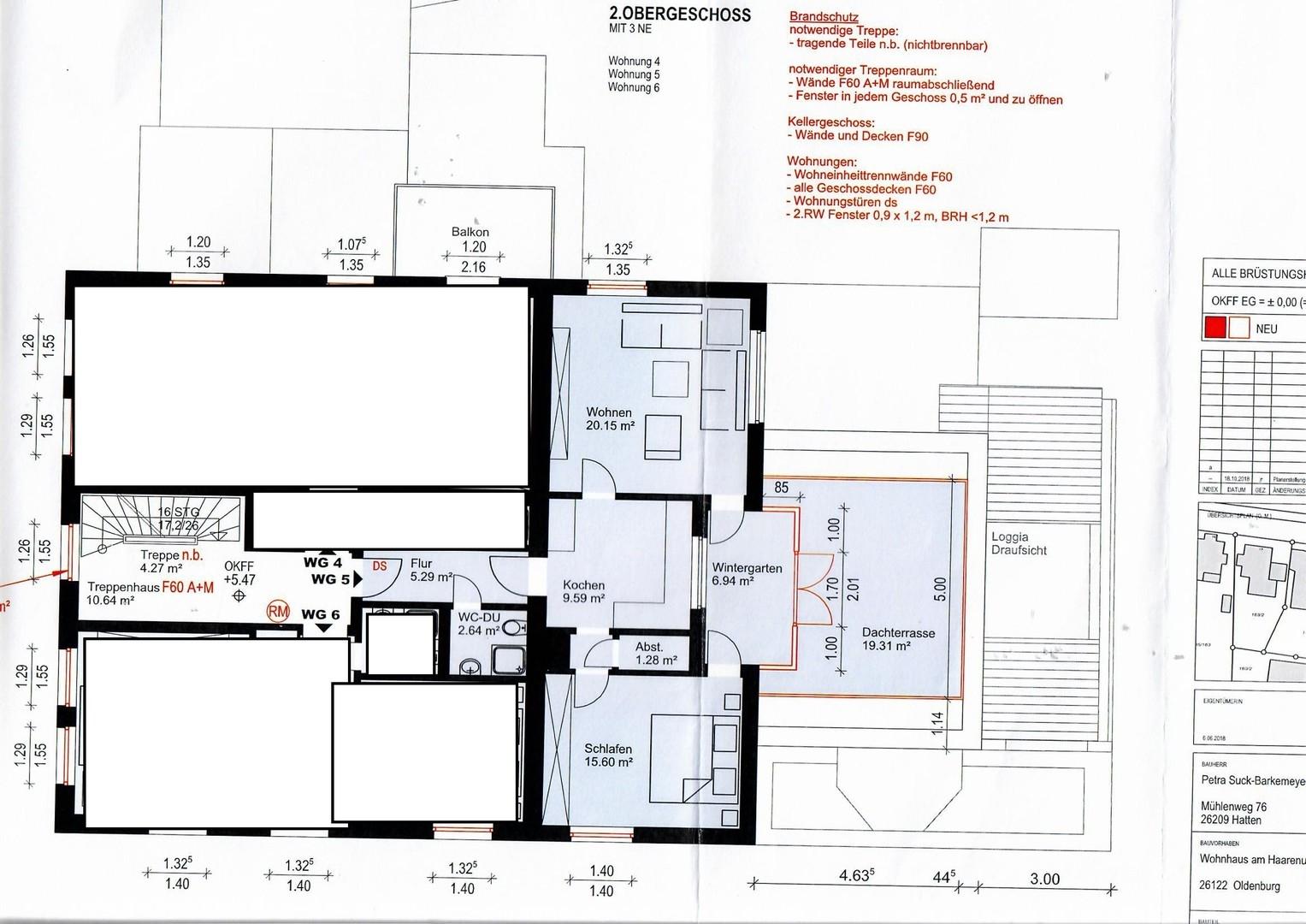 Grundriss Wohnung