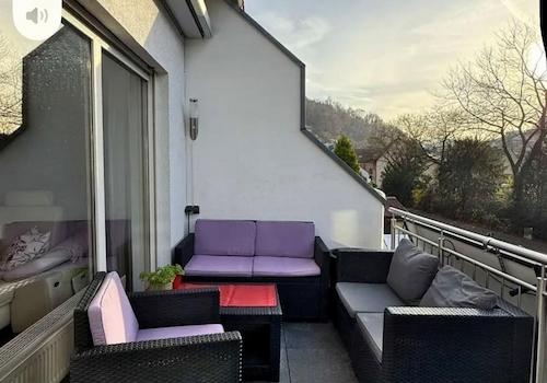 Großer Balkon