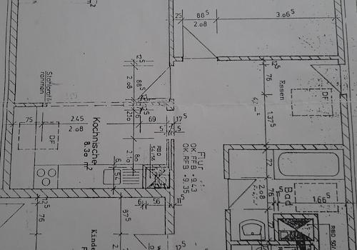 Grundriss DG-Wohnung 84 qm 