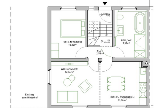 Grundriss Erdgeschoss