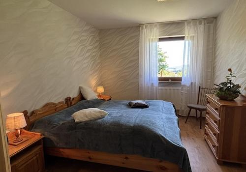 Morgensonne im Schlafzimmer