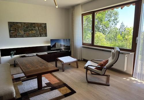Das helle Wohnzimmer