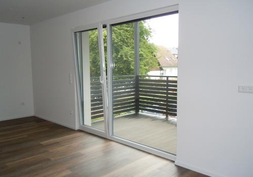 Zugang zu Balkon