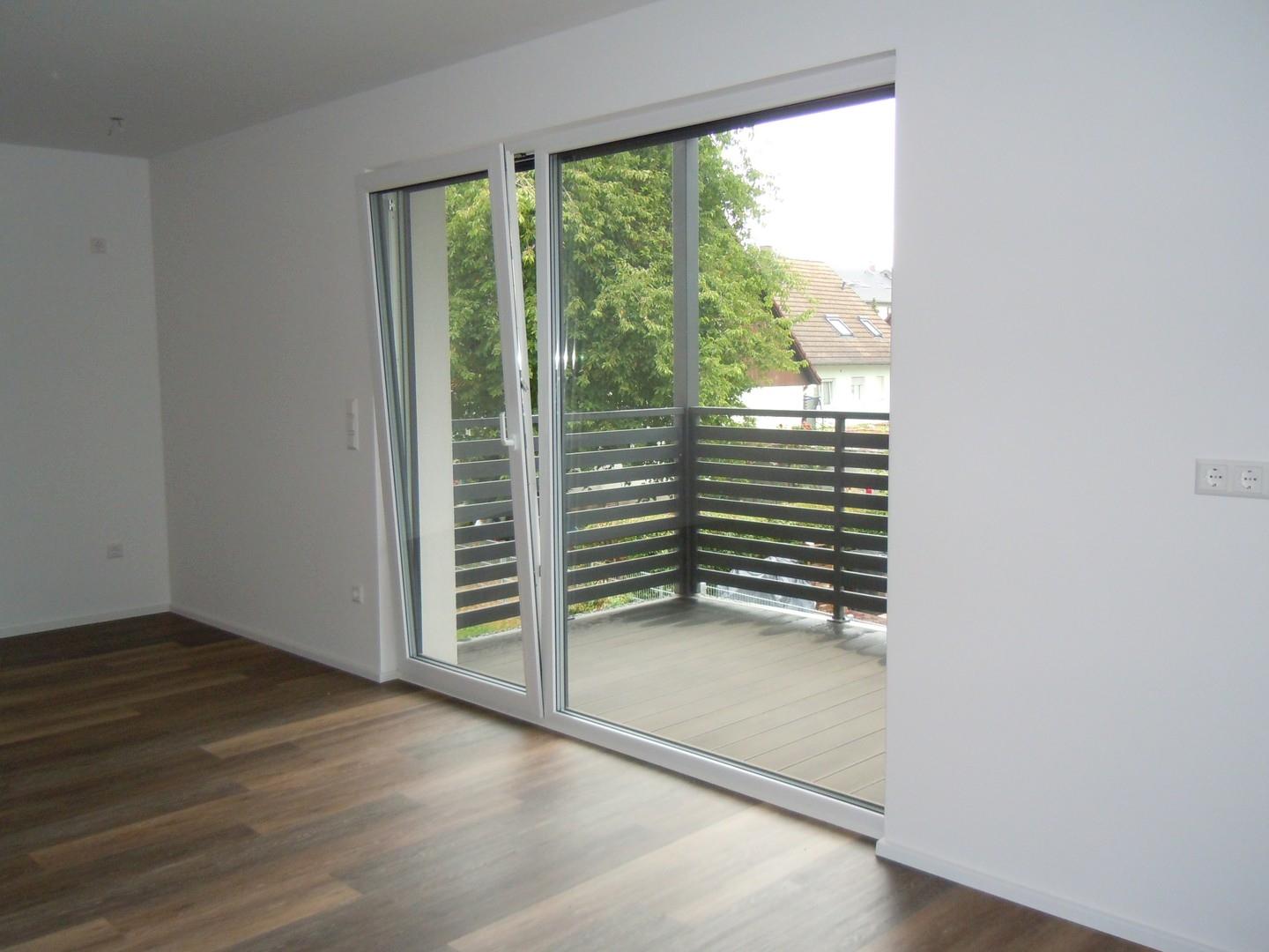 Zugang zu Balkon
