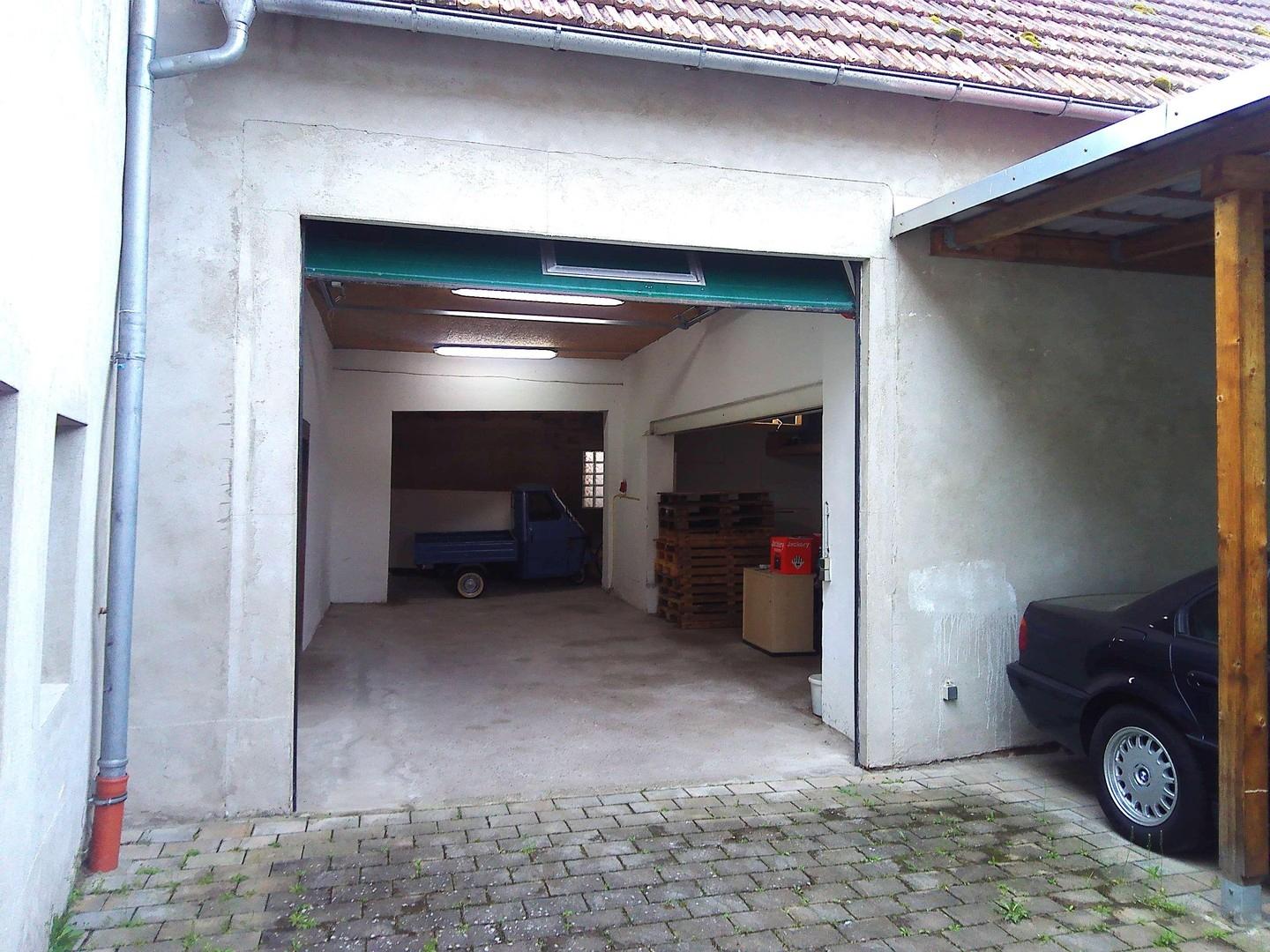 Teil der Halle