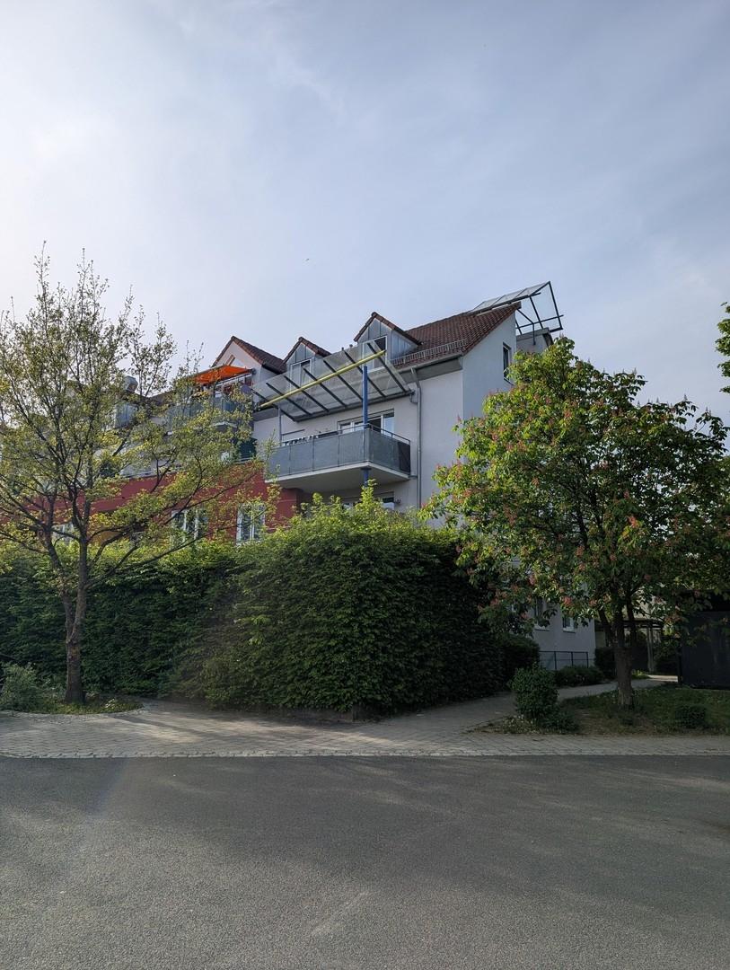 Blick auf die Wohnung