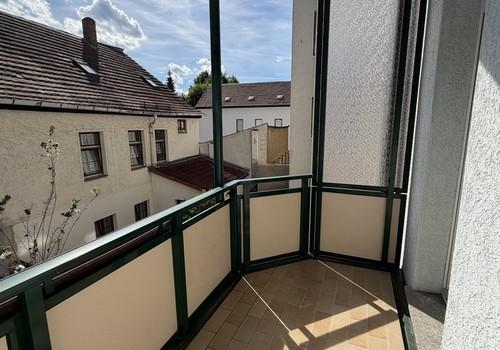 Ruhige Balkon