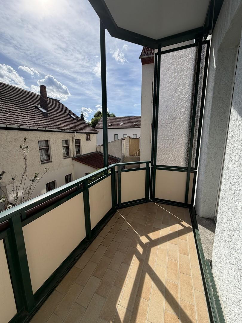 Ruhige Balkon