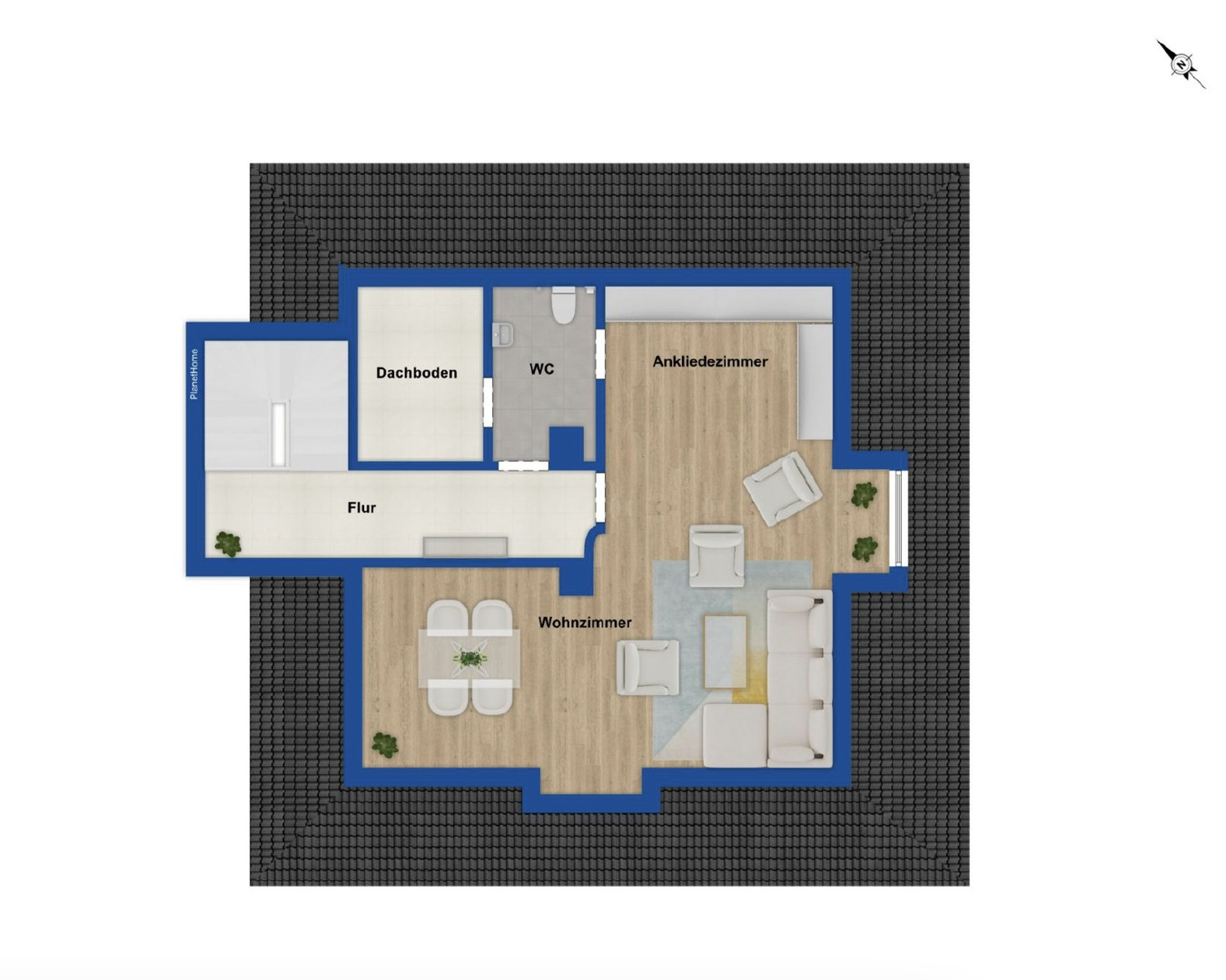 Grundriss DG