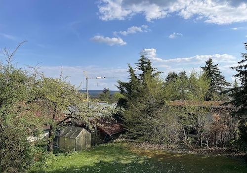 Blick vom Balkon