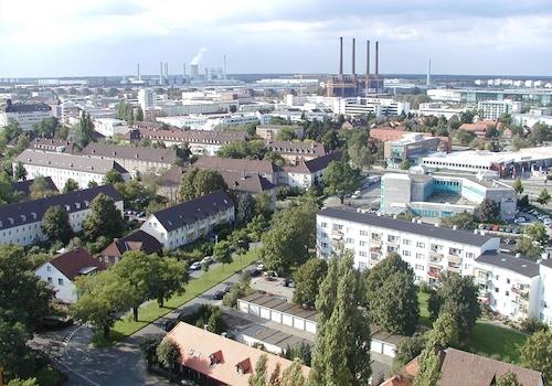Rückansicht nach Norden