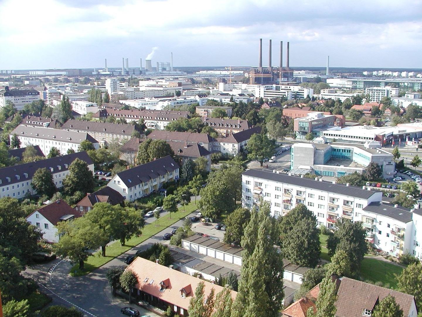 Rückansicht nach Norden