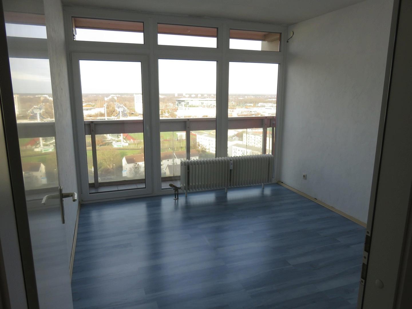 Schlafzimmer mit Balkon