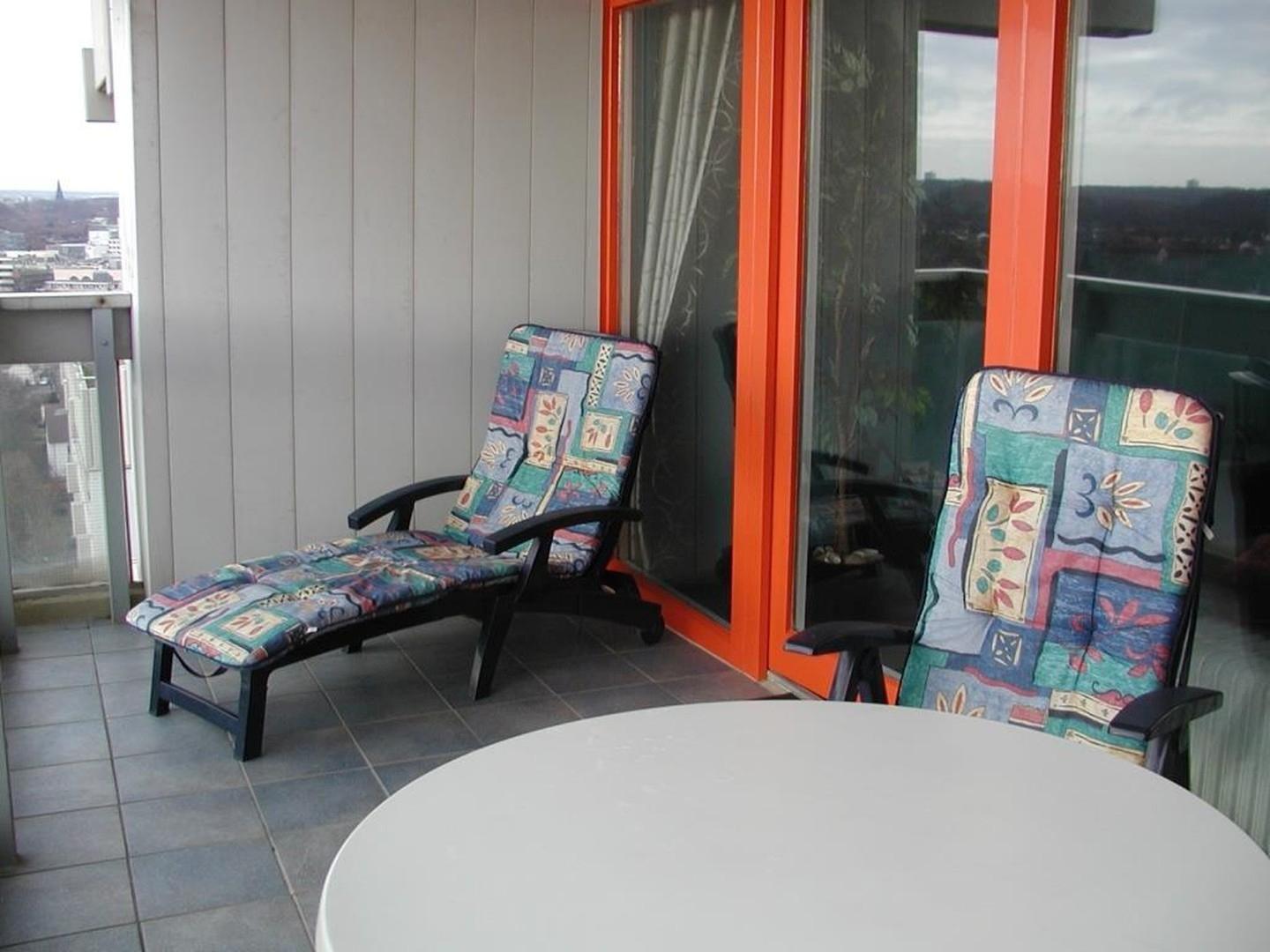 Balkon zur Südseite