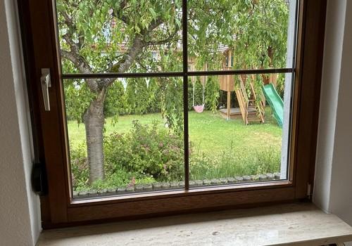 Ausblick Wohnzimmer