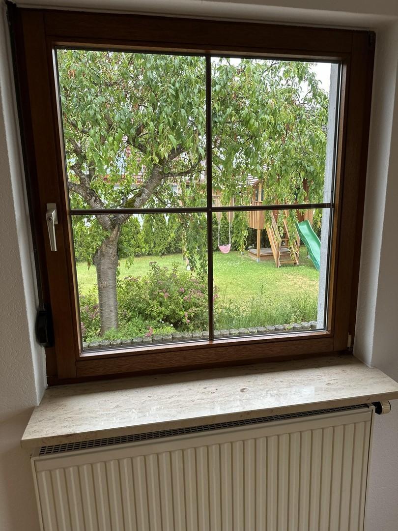 Ausblick Wohnzimmer