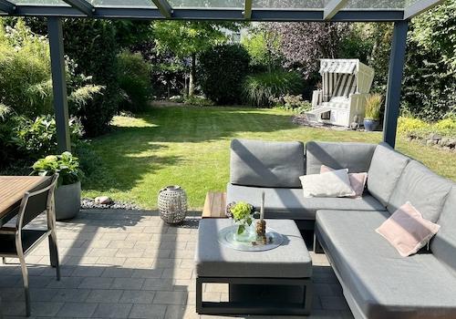Überdachte Terrasse