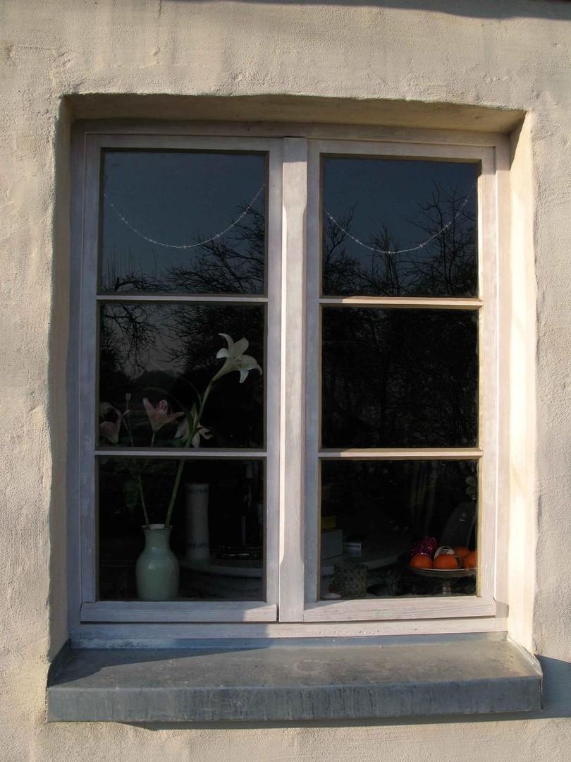Sprossenfenster im Esszimmer
