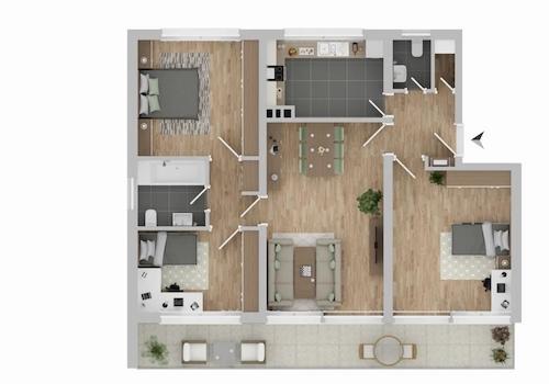 Grundriss EG rechts