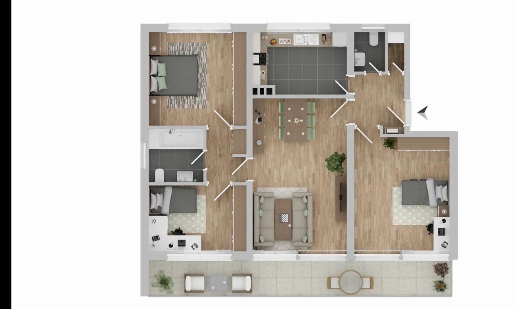 Grundriss EG rechts