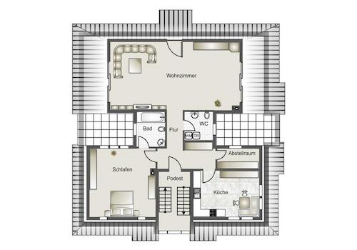 Penthouse 1. Etage
