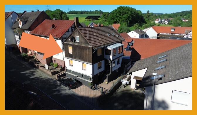 Blick auf das Haus