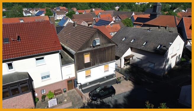 Blick auf das Haus