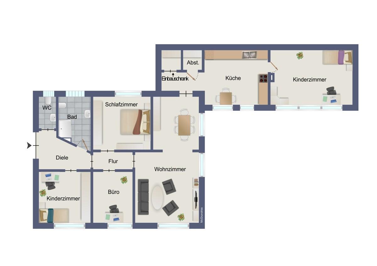 Grundriss EG
