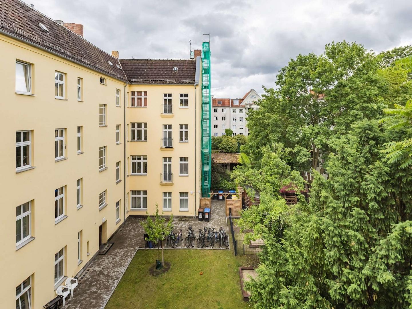 Blick in den Hof