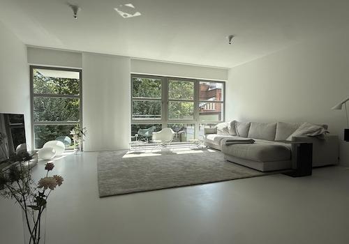 Wohnzimmer-Blick Privatgarten
