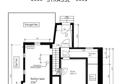 Grundriss Kellergeschoss
