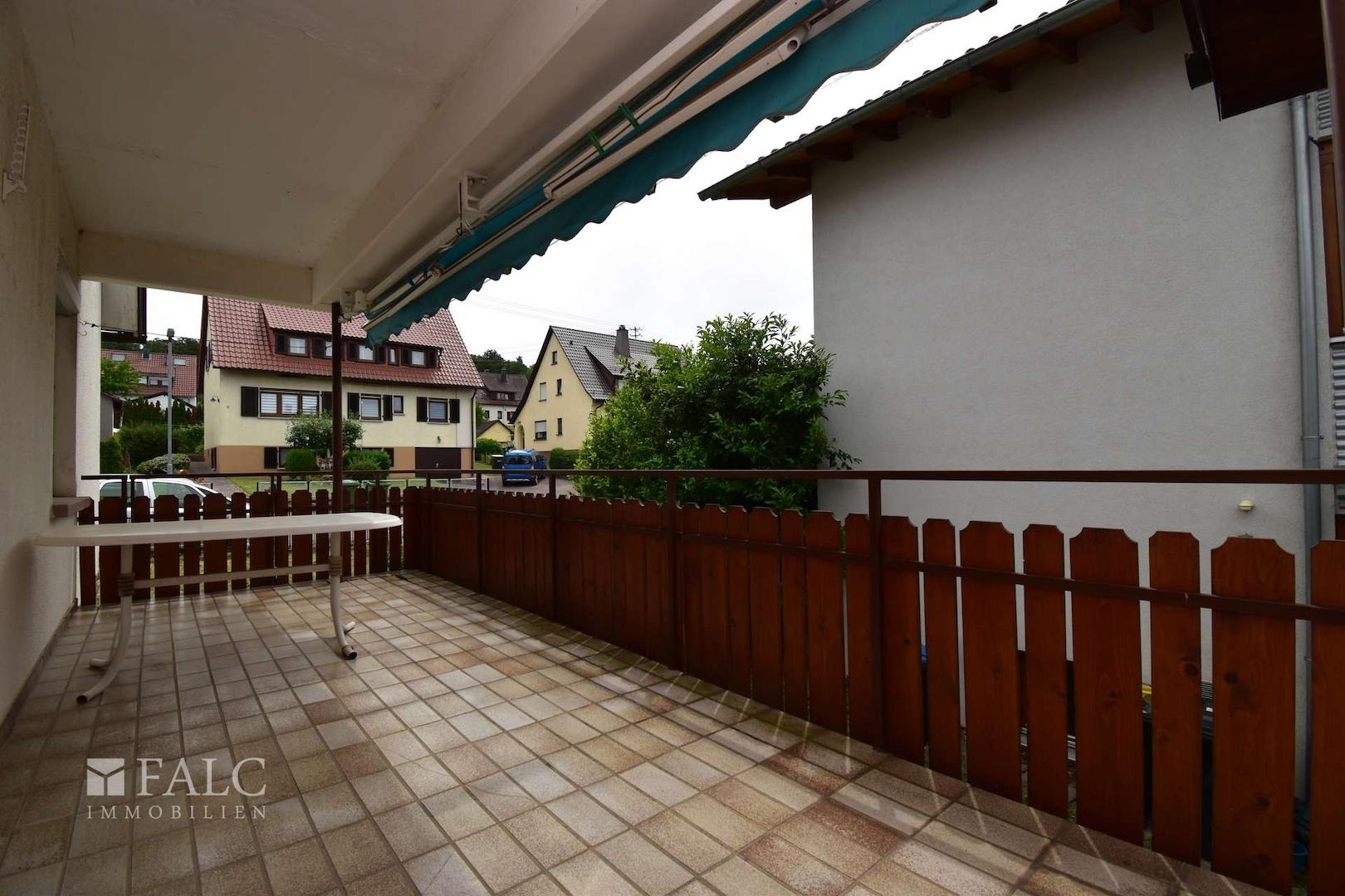 Balkon am Esszimmer