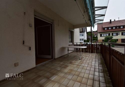 Balkon am Esszimmer