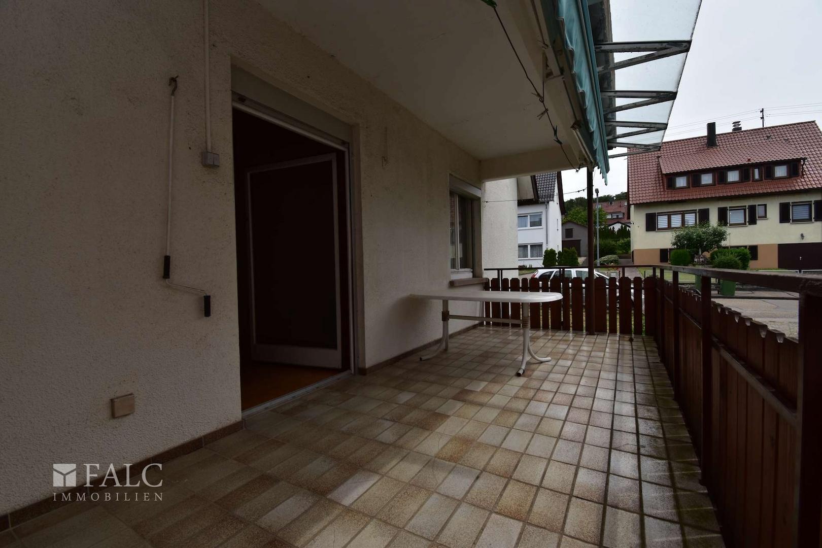 Balkon am Esszimmer