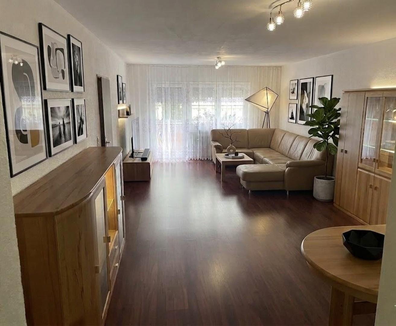 Wohnzimmer Balkonausgang
