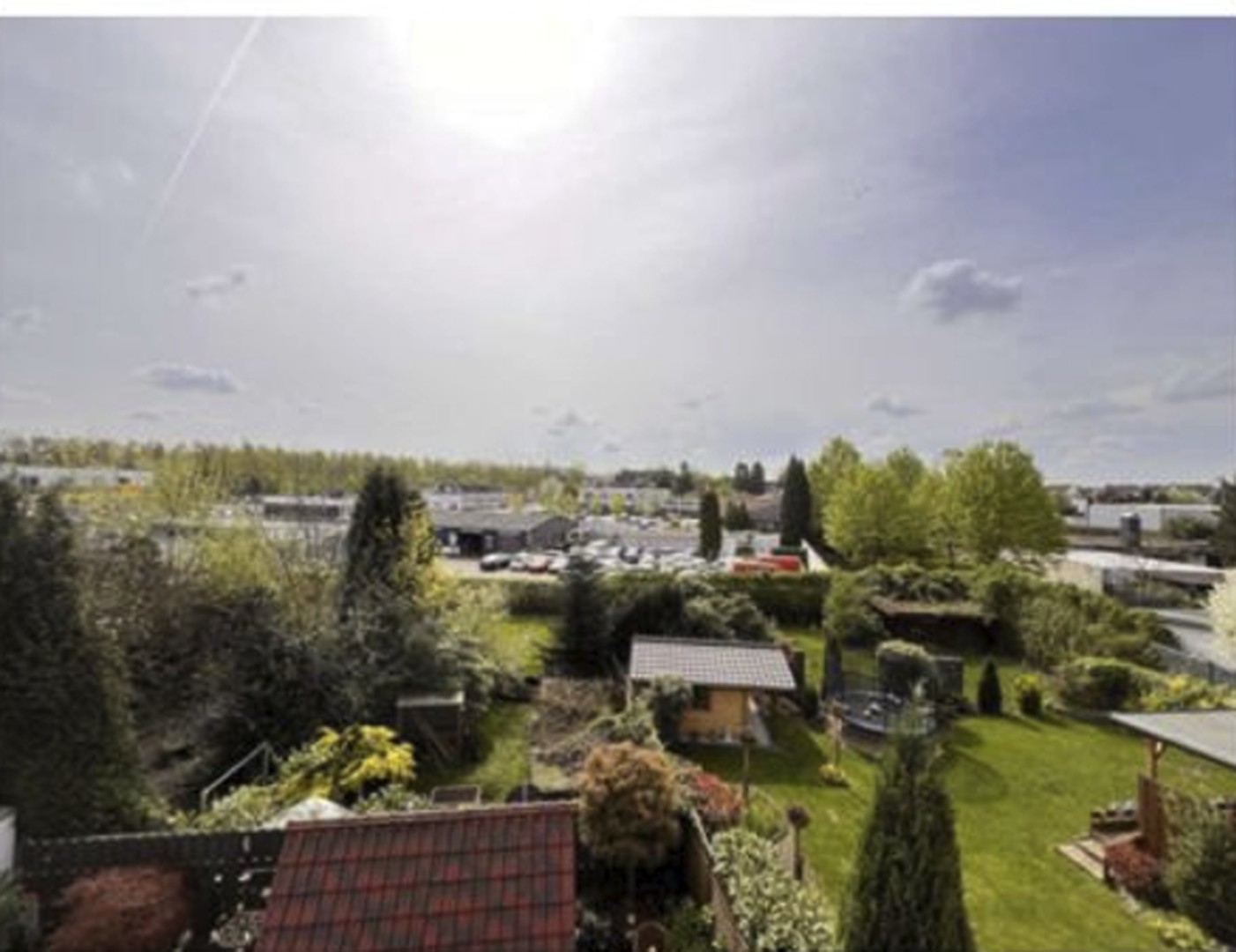 Blick aus dem Esszimmer