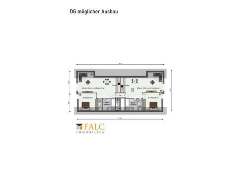 DG mögl. Ausbau - 2 Wohnungen