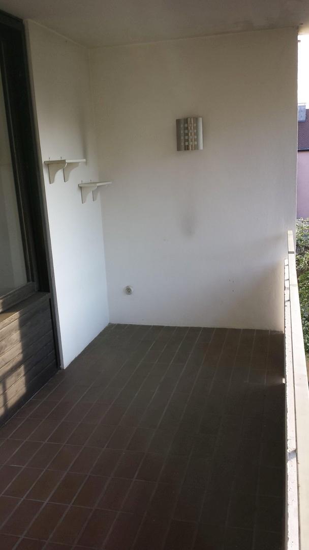 großzügiger Balkon